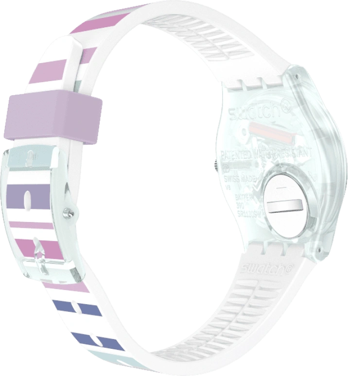 Swatch,Originals 34mm,34mm,Plastic,White,Open,GL702