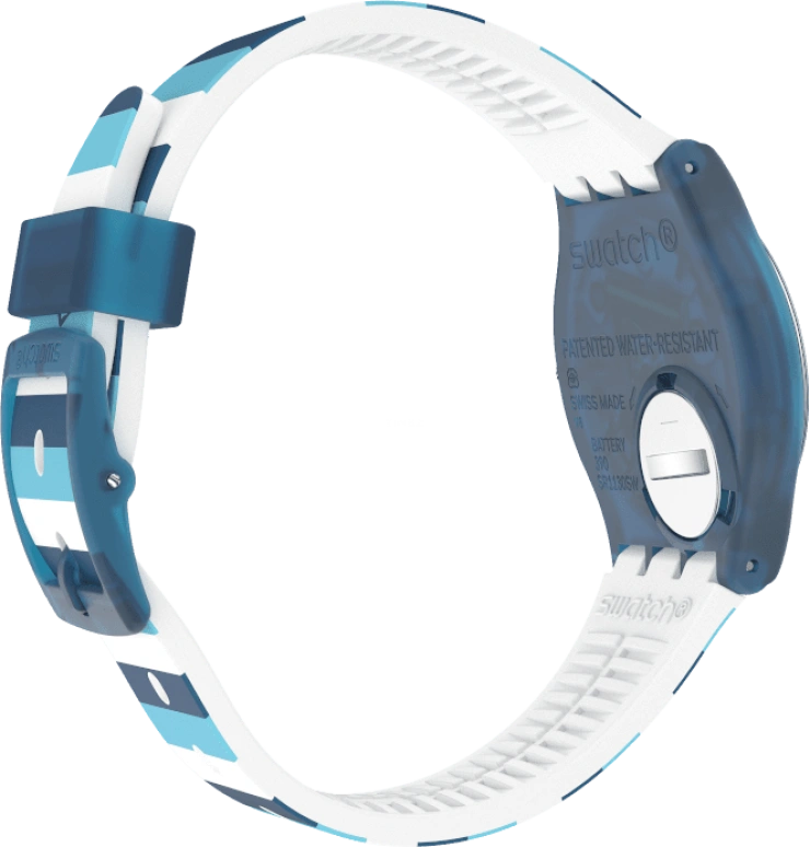 Swatch,Originals 34mm,34mm,White,Open,GN728