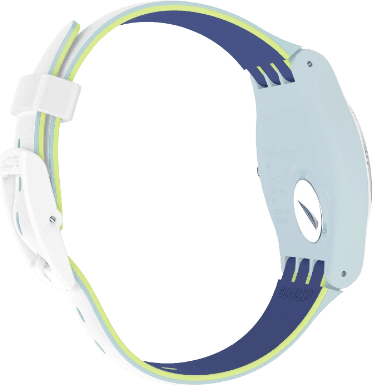 Swatch,Originals 41mm,41mm,Plastic,White,SUOS404