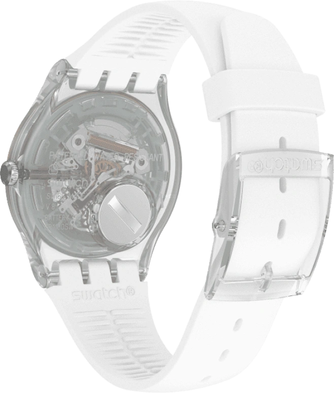 Swatch,Originals 41mm,41mm,Plastic,Blue,Pink,Sapphire,Crystal Glass,SUOK713