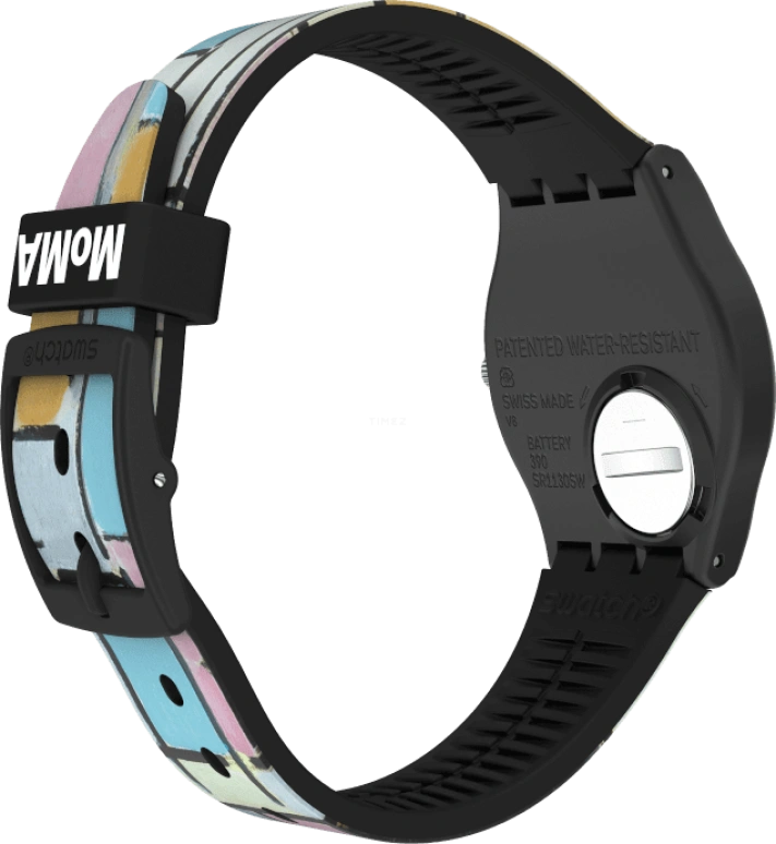 Swatch,Originals 34mm,34mm,Plastic,Pink,Closed,GZ350