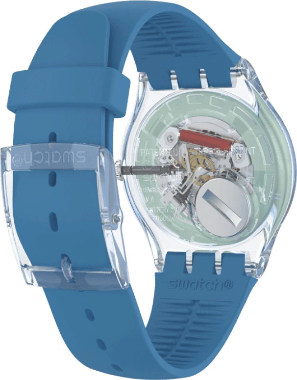 Swatch,Originals 41mm,41mm,Plastic,Blue,SUOK711
