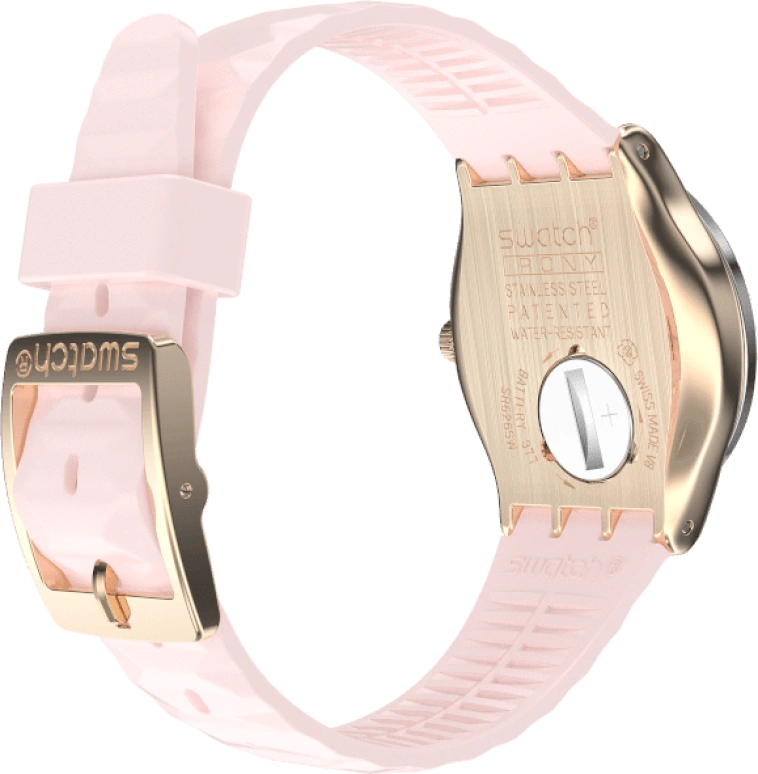 Swatch,IRONY 33mm,33mm,Pink,Closed,YLG147
