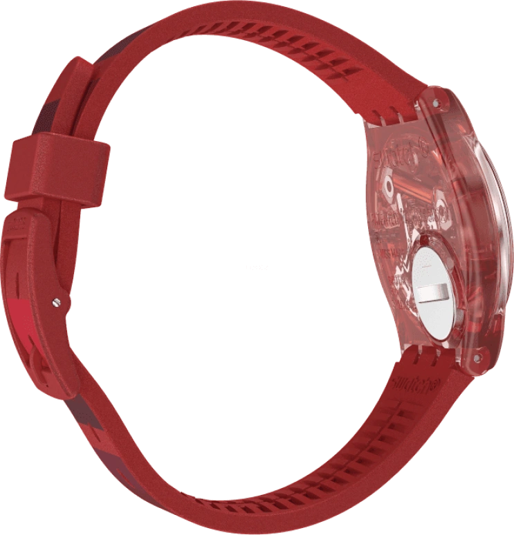 Swatch,Originals 34x39.20mm,34x39.20mm,Plastic,Red,GR406