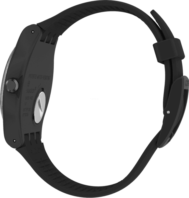 Swatch,Originals 41x47.40mm,41x47.40mm,Plastic,Black,SUOB731
