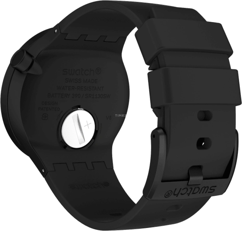 Swatch,THE BOLD 47mm,47mm,Plastic,Black,SO27Z107