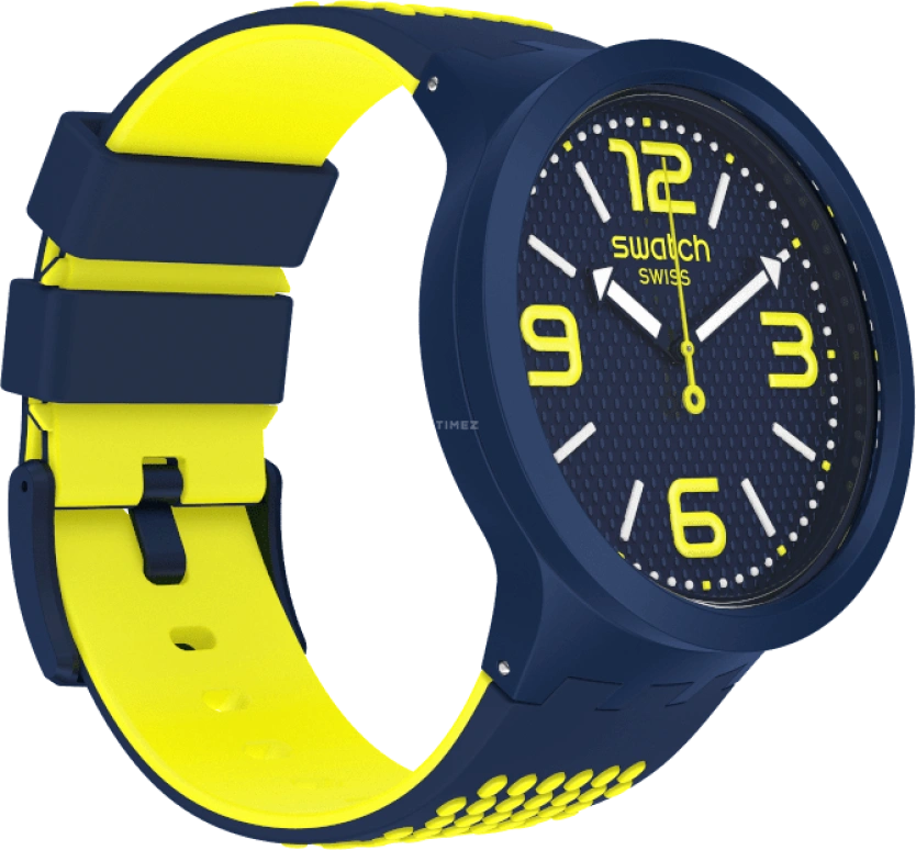 Swatch,THE BOLD 47mm,47mm,Plastic,Black,SO27N102