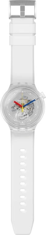 Swatch,THE BOLD 47mm,47mm,Plastic,Transparent,SO27E100