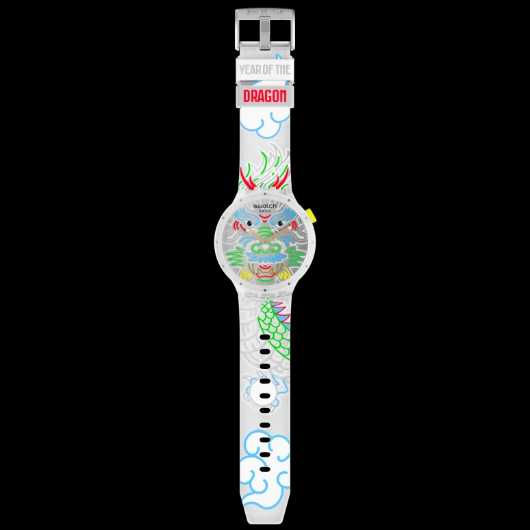 Swatch,Other 47mm,47mm,Bio-sourced,Grey,Quartz,Round,Transparent,SB05Z102