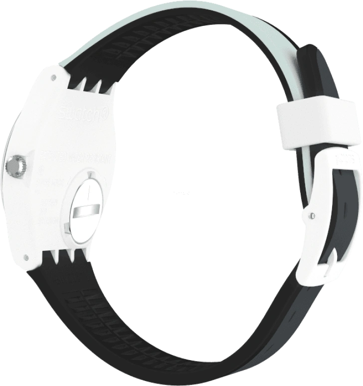 Swatch,Originals 34mm,34mm,Plastic,White,GW711