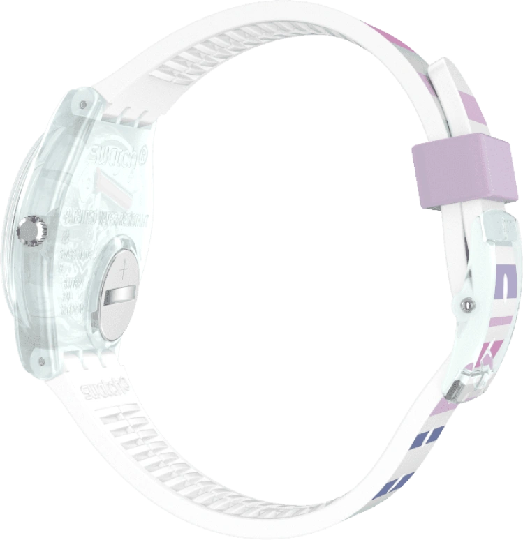 Swatch,Originals 34mm,34mm,Plastic,White,Open,GL702