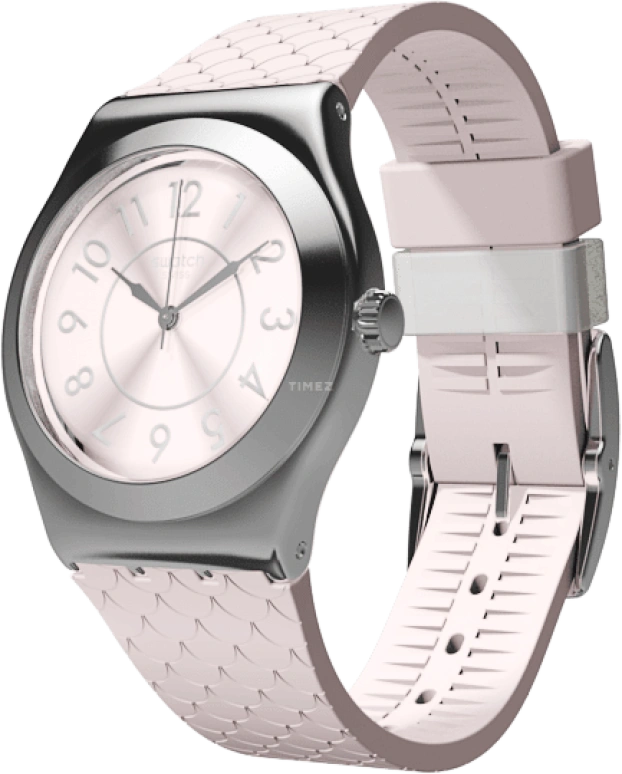 Swatch,WOMEN'S 33mm,33mm,Stainless Steel,Pink Red,Red,Quartz,Sapphire,Round,YLZ101