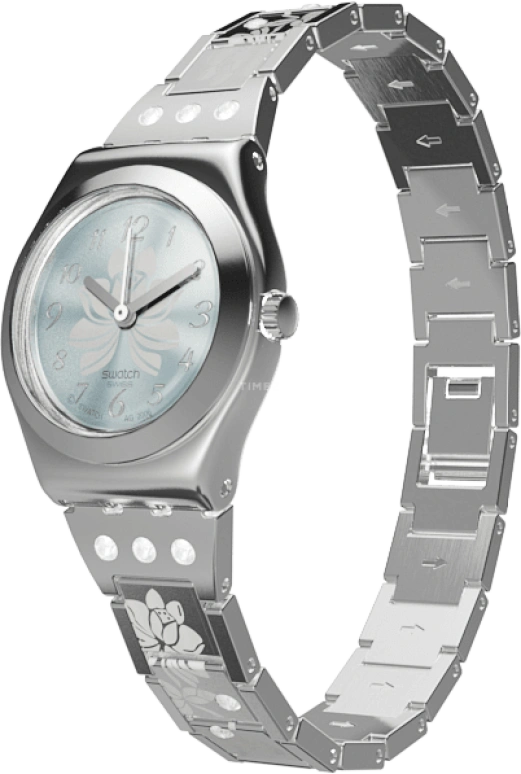 Swatch,IRONY 25mm,25mm,Stainless Steel,Blue,YSS222G