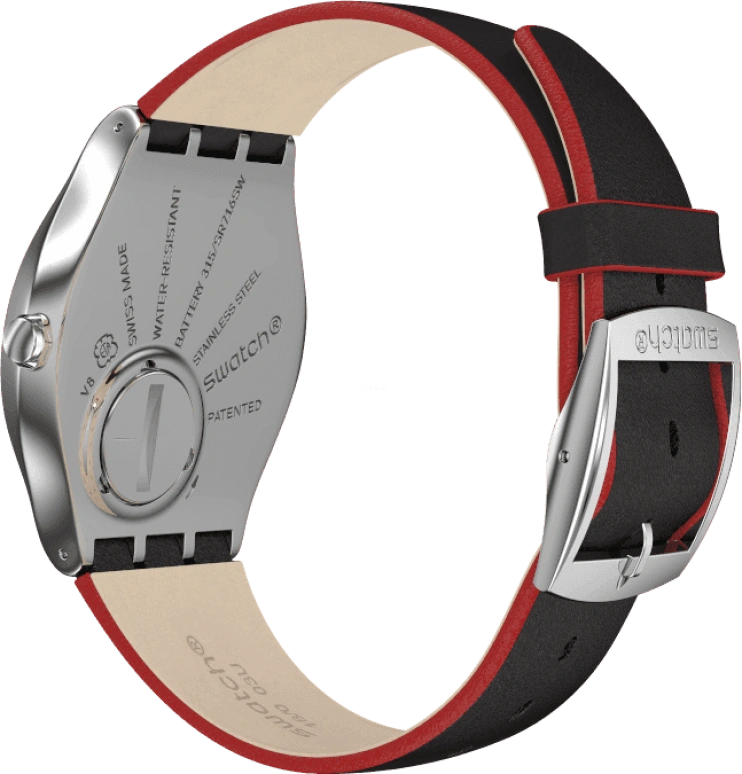 Swatch,SKIN ,Sapphire,Crystal Glass,SS07S104