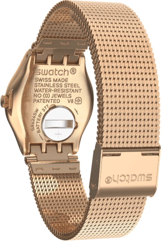 Swatch,IRONY 25x28.70mm,25x28.70mm,Rose Gold,YSG166M