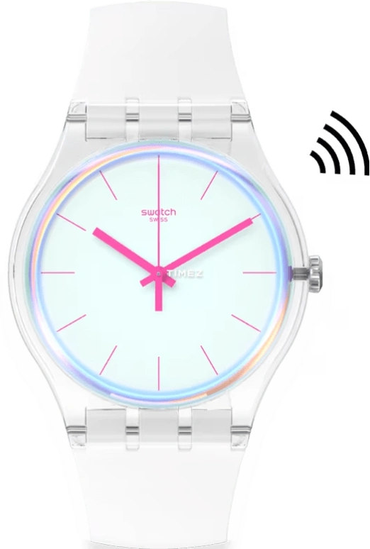 Swatch,Other 41mm,41mm,Bio-sourced,White,Quartz,Sapphire,Crystal Glass,Round,SO29K116,SO29K116-5300
