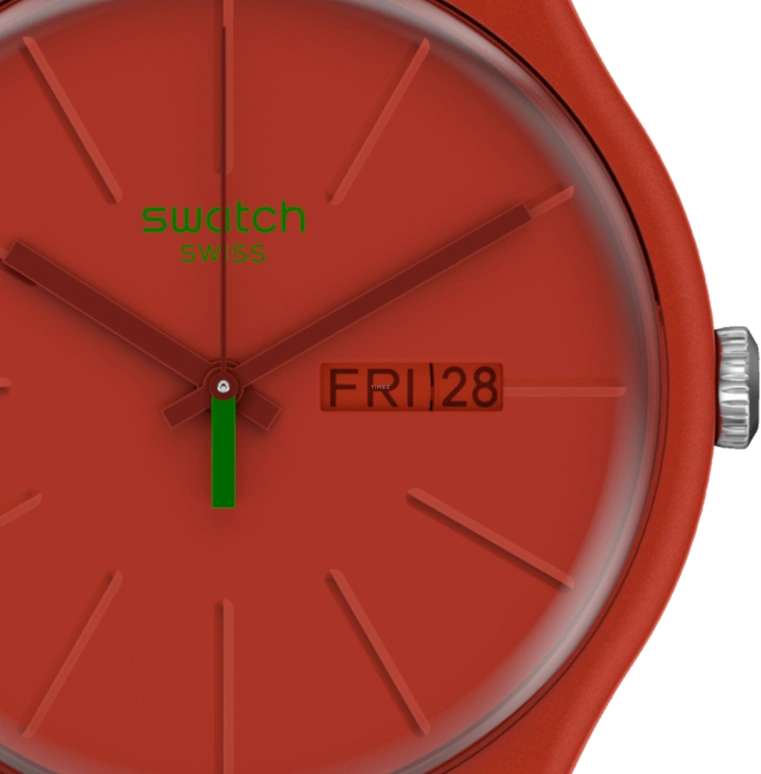 Swatch,Originals 41x47.40mm,41x47.40mm,Red,SO29R700
