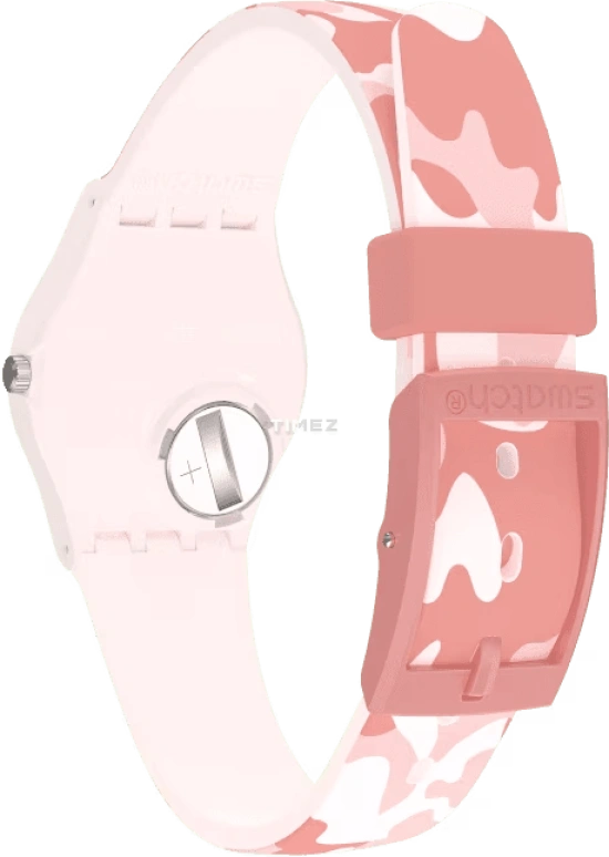 Swatch,Originals 25mm,25mm,Plastic,Pink,Quartz,Tonneau,LP157