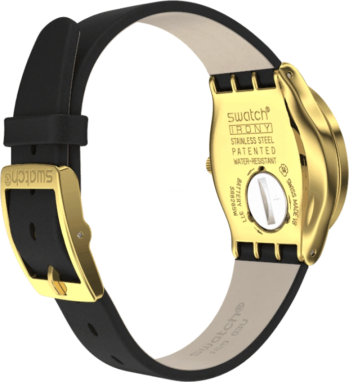 Swatch,IRONY 33x0.38mm,33x0.38mm,Black,YLG141