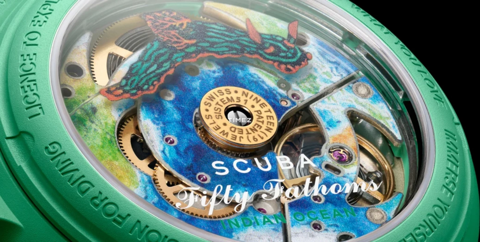 Swatch,BIOCERAMIC 42.30mm,42.30mm,Bioceramic,Green,Automatic,Day,Sapphire,Glass,SO35I100