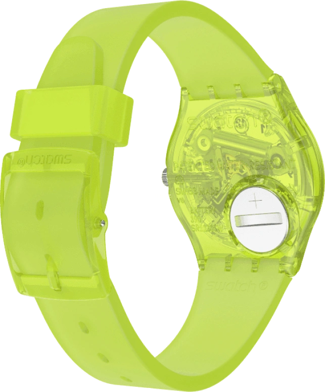 Swatch,Originals 34mm,34mm,Plastic,Green,GG227