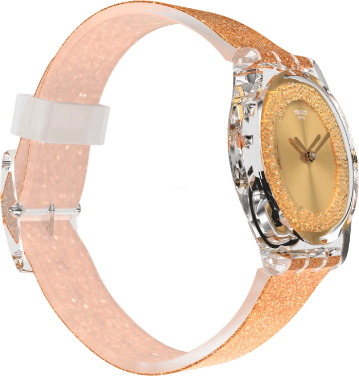 Swatch,Originals 34x39.20mm,34x39.20mm,Plastic,Orange,GE285