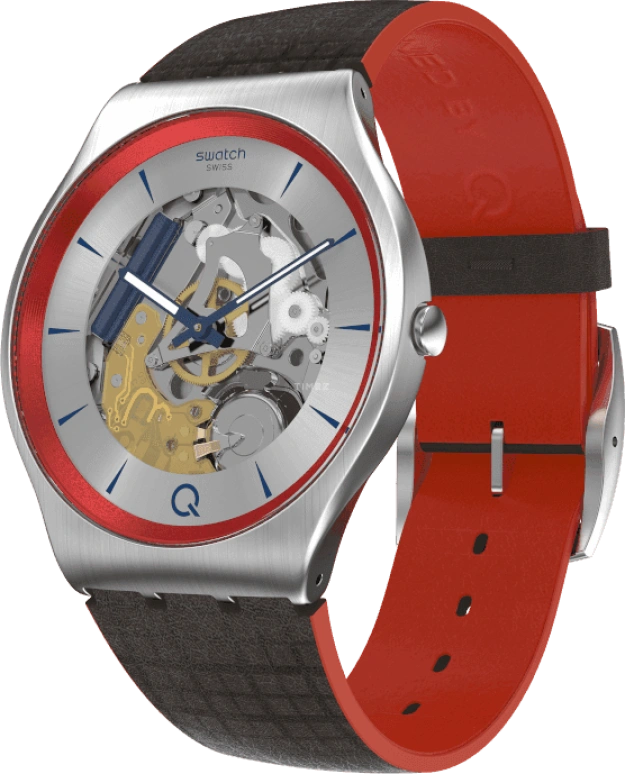 Swatch,Other ,Stainless Steel,Sapphire,Crystal Glass,SS07Z102