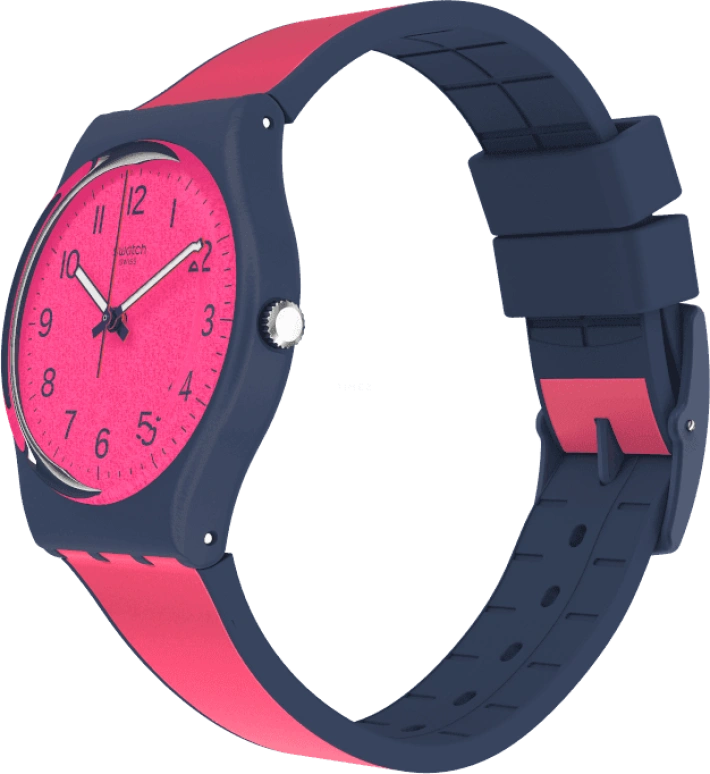 Swatch,Originals 34mm,34mm,Plastic,Pink,GN264