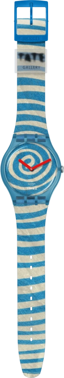 Swatch,Originals 41mm,41mm,Plastic,Blue,White,Quartz,Sapphire,Round,SVIZ105,SVIZ105-5300