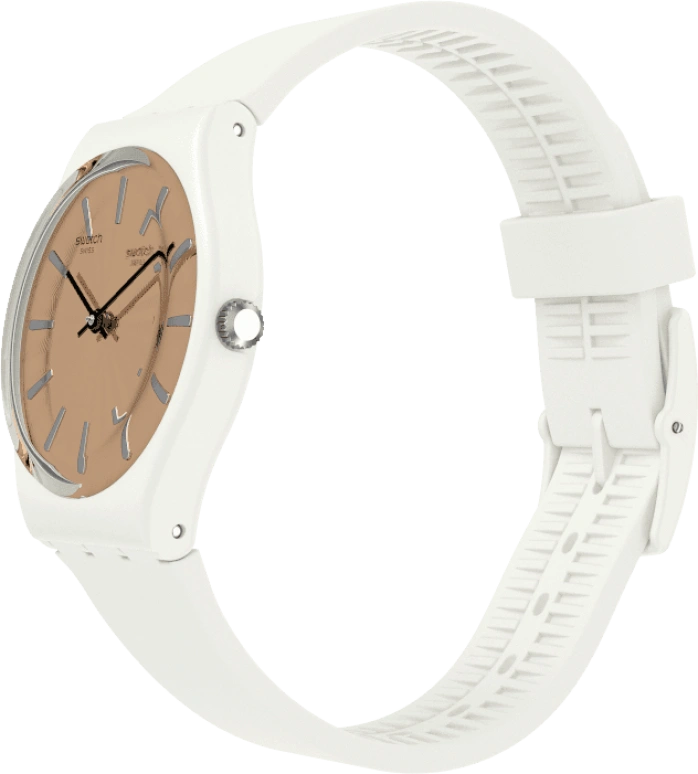 Swatch,Originals 34mm,34mm,Plastic,Gold,GW209