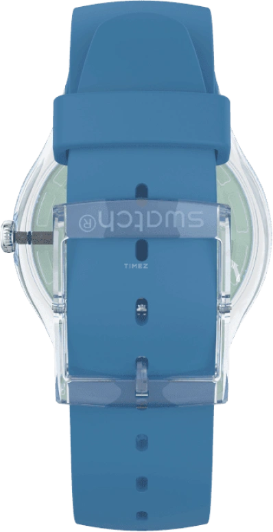 Swatch,Originals 41mm,41mm,Plastic,Blue,SUOK711