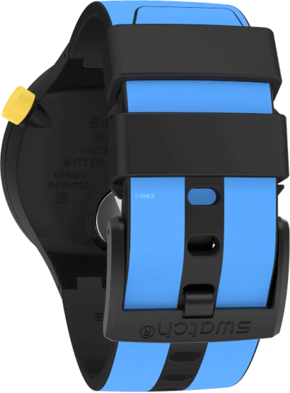 Swatch,THE BOLD 47mm,47mm,Black,SB03B108
