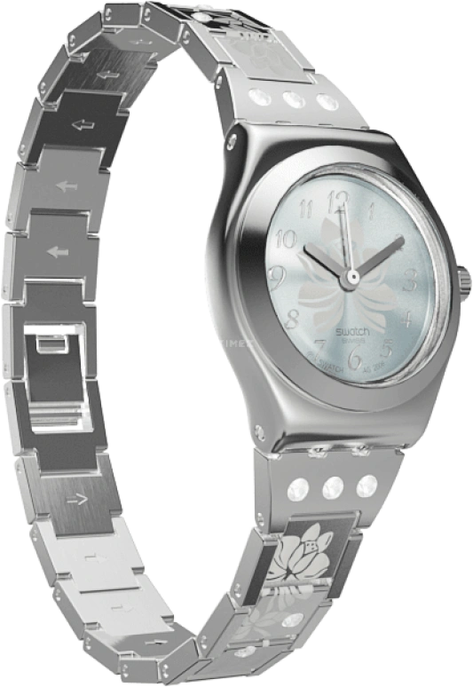Swatch,IRONY 25mm,25mm,Stainless Steel,Blue,YSS222G