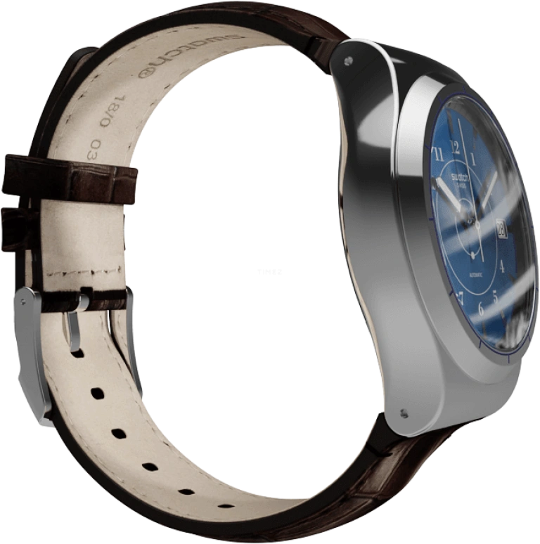Swatch,Sistem 51 42mm,42mm,Stainless Steel,Blue,Automatic,Day,90hours,YIS404