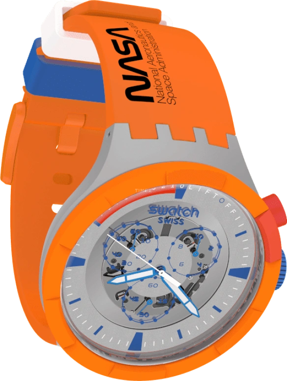 Swatch,THE BOLD 47mm,47mm,Bioceramic,Ceramic,Sapphire,Crystal Glass,SB04Z401