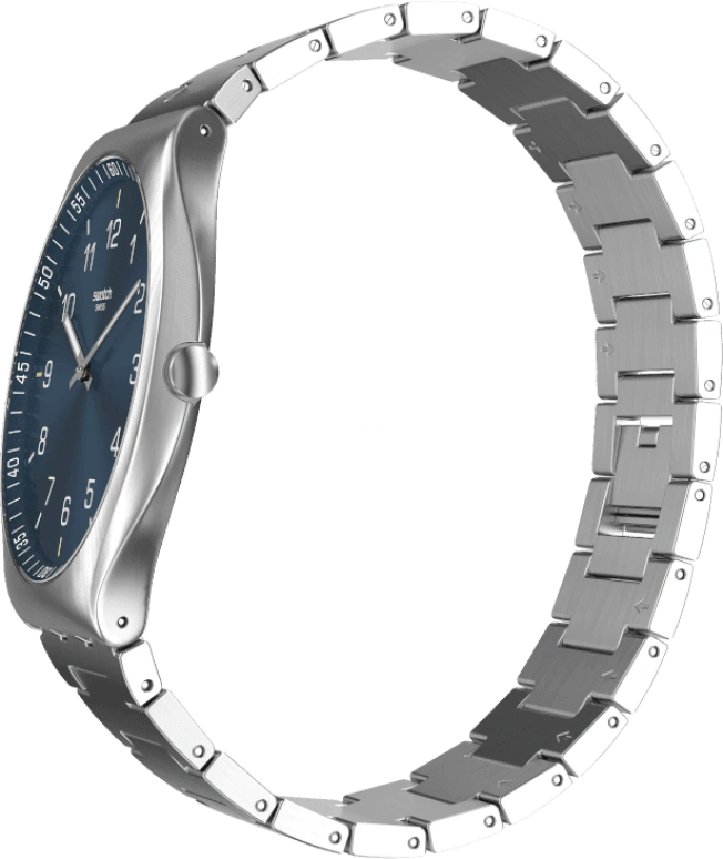 Swatch,SKIN ,Stainless Steel,Blue,SS07S106G