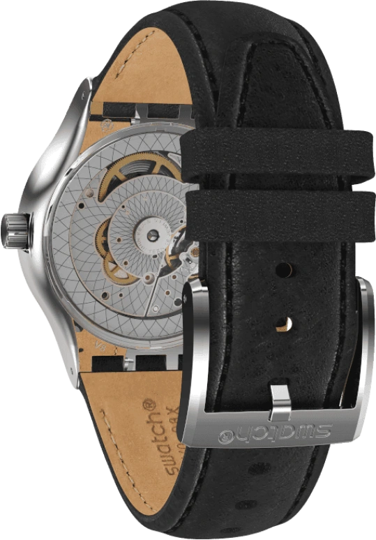 Swatch,IRONY 42mm,42mm,Black,Open,SY23S400