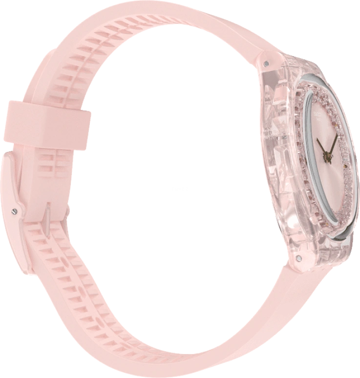Swatch,Originals 34mm,34mm,Plastic,Pink,GP164