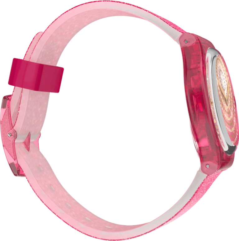 Swatch,Originals 34mm,34mm,Plastic,Pink,Sapphire,Crystal Glass,GP169
