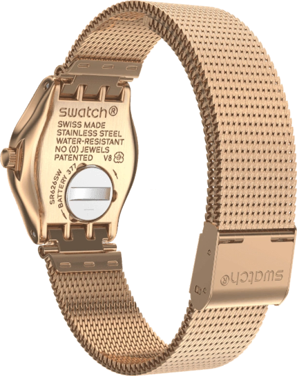 Swatch,IRONY 25x28.70mm,25x28.70mm,Rose Gold,YSG166M