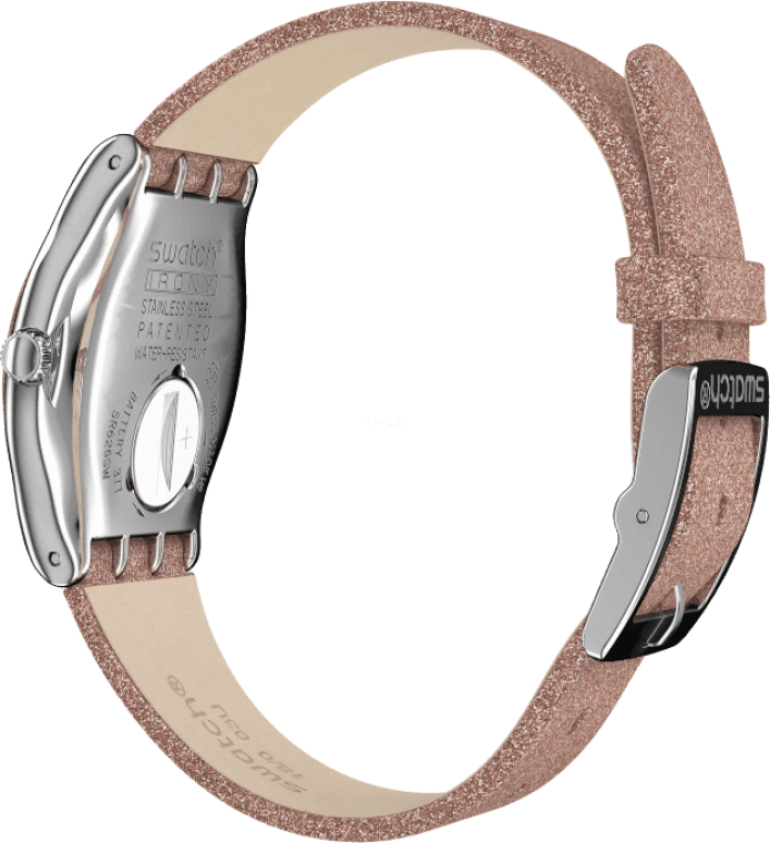 Swatch,IRONY 33x38mm,33x38mm,Coffee,Brown,YLS220