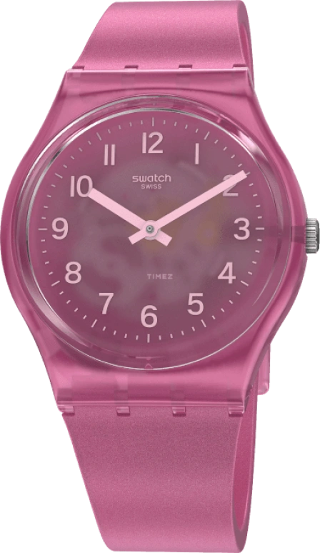 Swatch,Originals 34mm,34mm,Pink,Open,GP170