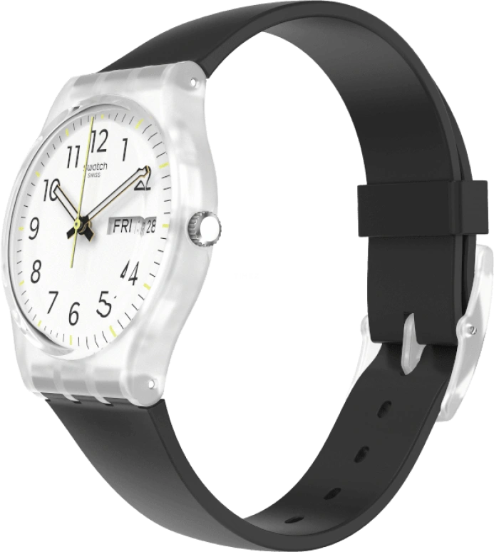 Swatch,Originals 34mm,34mm,White,Open,GE726