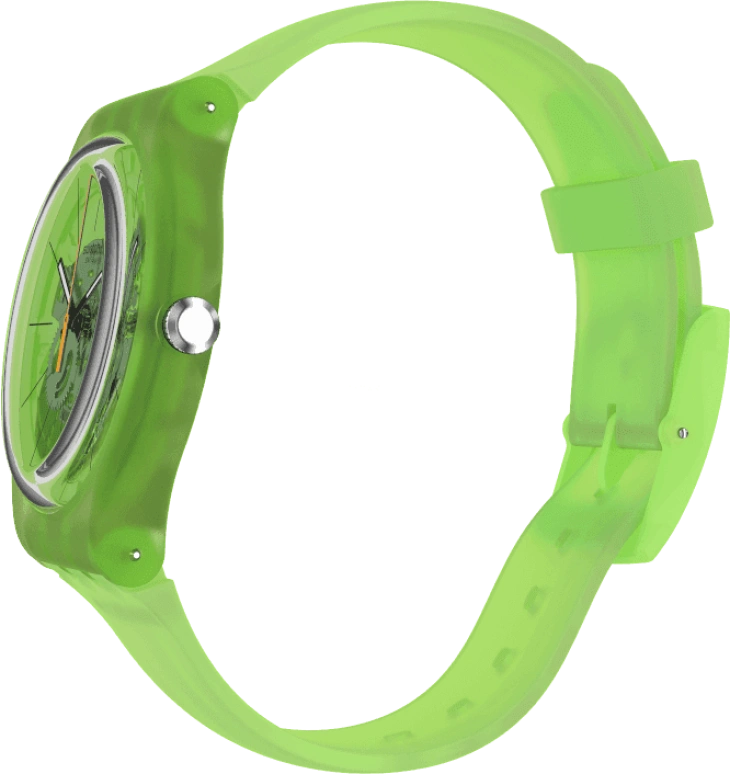 Swatch,Originals 41x47.40mm,41x47.40mm,Plastic,Green,SUOG118