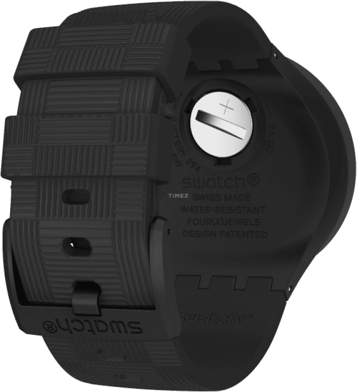 Swatch,THE BOLD 47mm,47mm,Plastic,Sapphire,Crystal Glass,SB02B404
