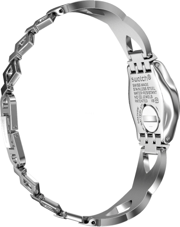 Swatch,IRONY 25mm,25mm,Stainless Steel,Silver White,YSS332G