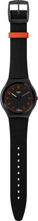 Swatch,Other 42mm,42mm,Stainless Steel,Black,Quartz,Sapphire,Crystal Glass,Round,SS07B106
