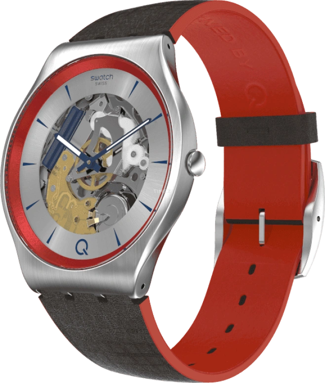 Swatch,Other ,Stainless Steel,Sapphire,Crystal Glass,SS07Z102