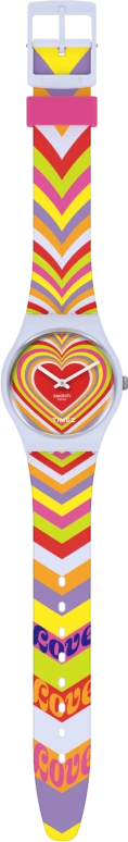 Swatch,Other 34mm,34mm,Bioceramic,Multi-Color,Red,Quartz,Sapphire,Crystal Glass,Round,SO31S100