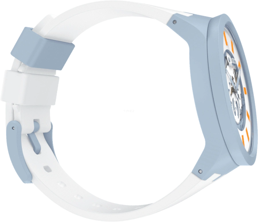Swatch,THE BOLD 47mm,47mm,Bioceramic,Ceramic,White,SB03N101